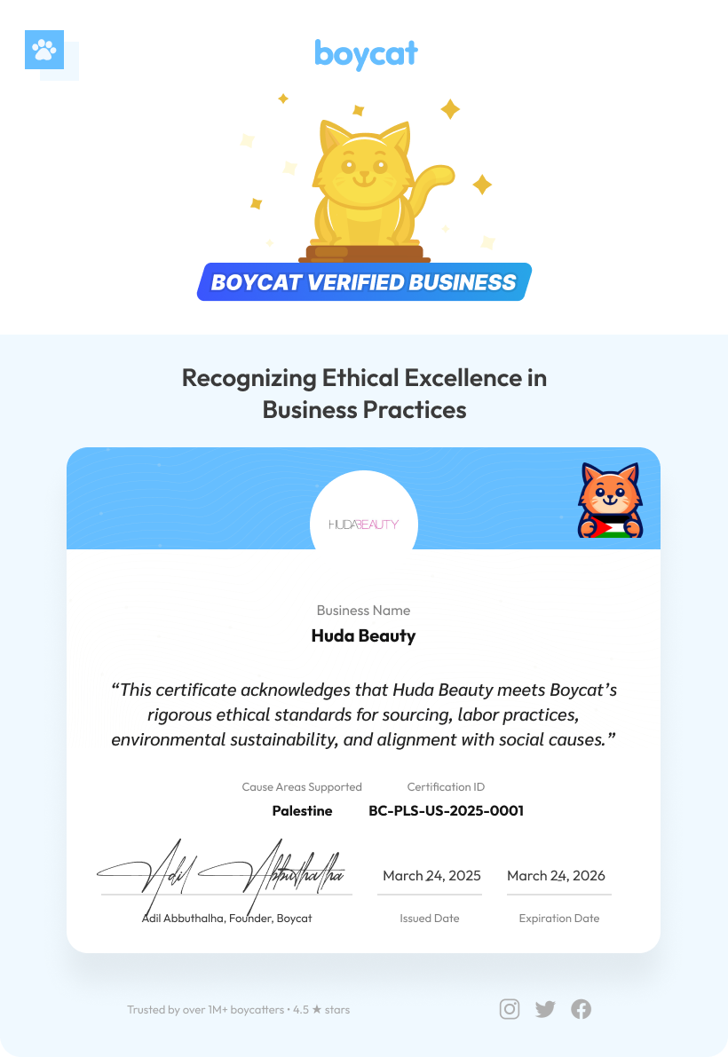 Boycat Certification Certificate